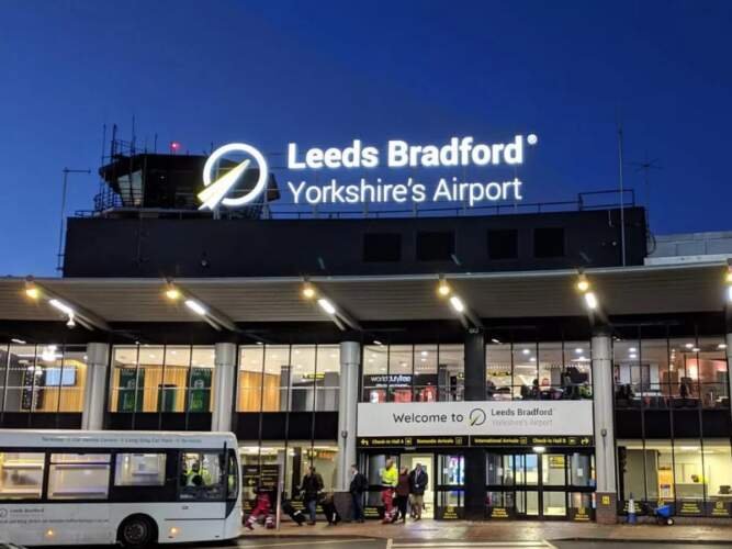 Is Leeds Bradford Airport International