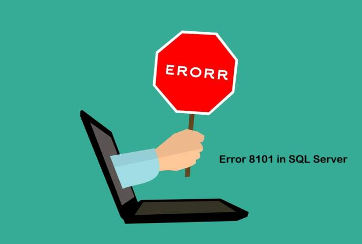 Error 8101 in SQL Server