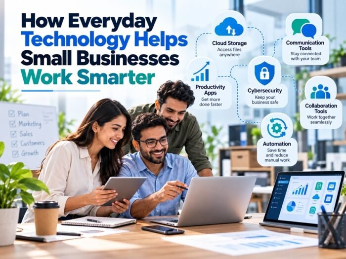 How Everyday Technology Helps Small Businesses Work Smarter